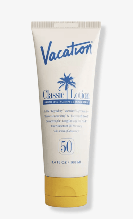 Vacation sunscreen